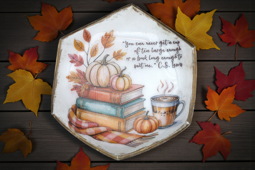 Fall Polymer Clay Trinket Dish